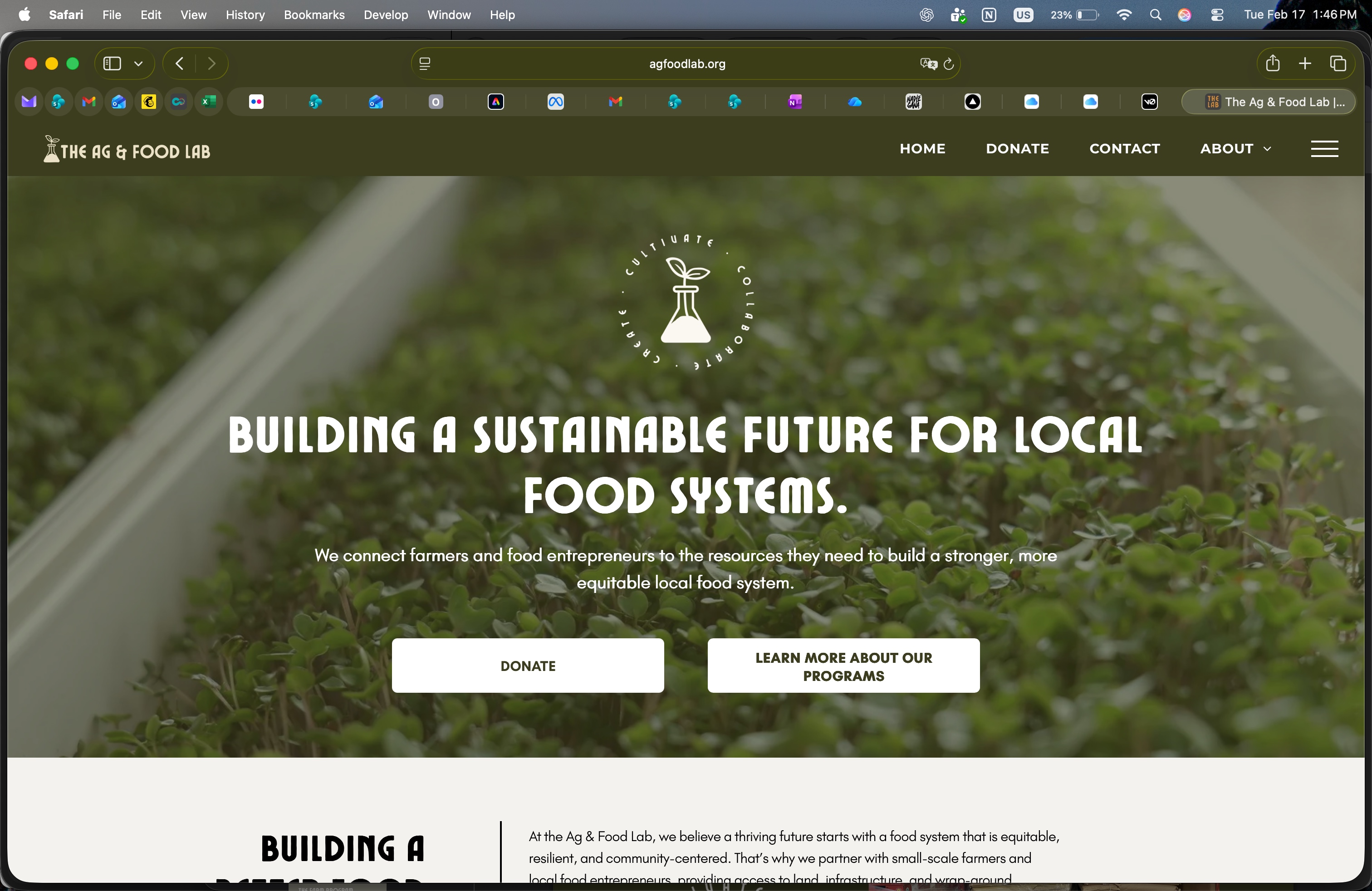 Ag & Food Lab Website